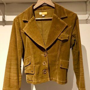 Tulle Medium Caramel Corduroy Jacket
